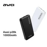 Awei P28K 10000mAh Power Bank Black