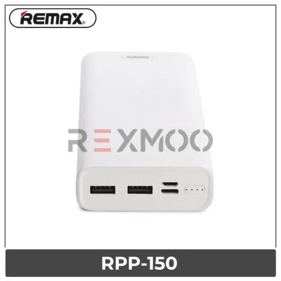 rexmoo Remax RPP-150 20000mAh Bodi Series Dual Inputs Power Bank