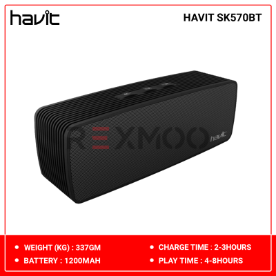 rexmoo Havit Sk570BT Multi-function Portable Bluetooth Speaker