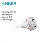 rexmoo Anker Power Drive 3.0 Car Charger