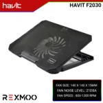 Rexmoo Havit HV-F2030 Laptop Cooler With Stand