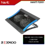 Rexmoo Havit F2051 Laptop Cooler Pad