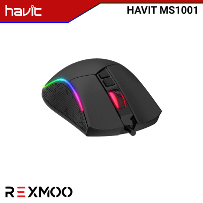 rexmoo Havit Gamenote HV-MS1001 RGB Backlit Programmable Gaming Mouse