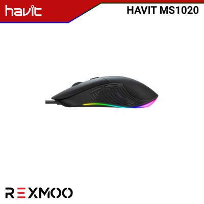 Rexmoo Havit MS1020 RGB Backlit Programmable Gaming Mouse