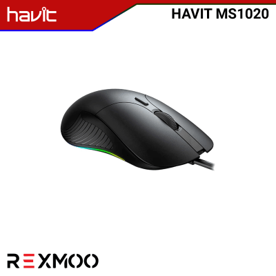 Rexmoo Havit MS1020 RGB Backlit Programmable Gaming Mouse