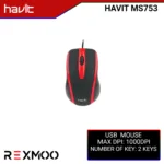 Rexmoo Havit HV-MS753 Optical USB Mouse