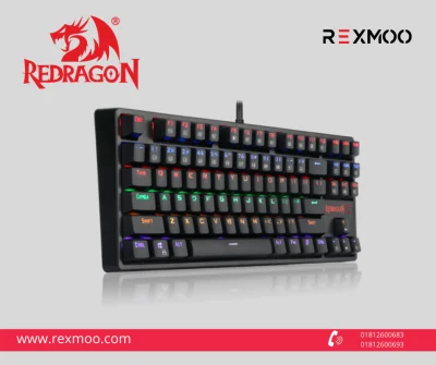 rexmoo Redragon DAKSA K576R Mechanical Gaming Keyboard