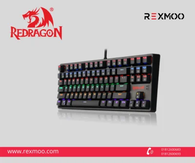 rexmoo Redragon DAKSA K576R Mechanical Gaming Keyboard