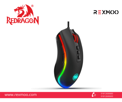 rexmoo Redragon M711 COBRA RGB Gaming Mouse