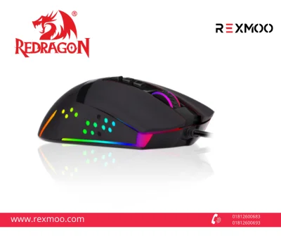 rexmoo Redragon M712 WIRED Gaming Mouse RGB