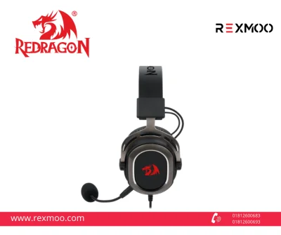 rexmoo Redragon H710 HELIOS 7.1 S Surround Wired Gaming Headset