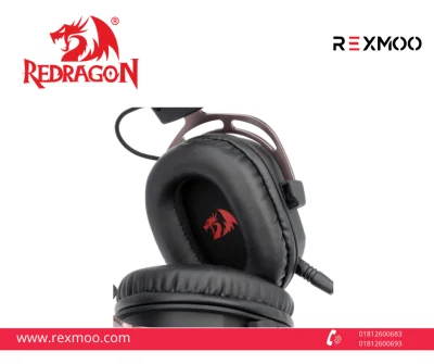 rexmoo Redragon H710 HELIOS 7.1 S Surround Wired Gaming Headset