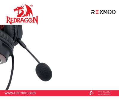 rexmoo Redragon H710 HELIOS 7.1 S Surround Wired Gaming Headset