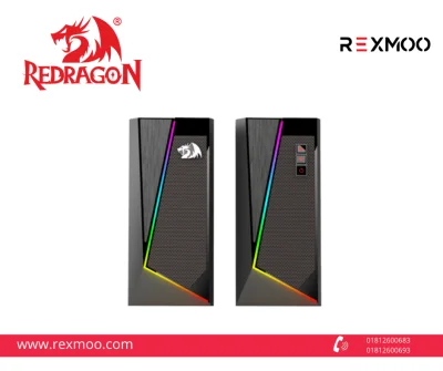 rexmoo Redragon GS520 ANVIL 2.0 Channel RGB SPEAKERS