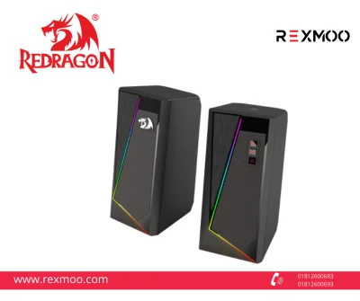 rexmoo Redragon GS520 ANVIL 2.0 Channel RGB SPEAKERS