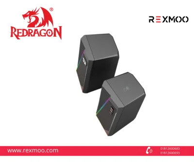 rexmoo Redragon GS520 ANVIL 2.0 Channel RGB SPEAKERS