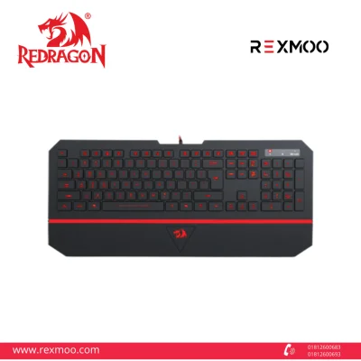 rexmoo rexmoo Redragon Karura 2 K502 RGB Backlit Gaming Keyboard