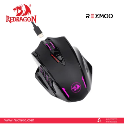 rexmoo Redragon M913 Impact Elite Wireless Gaming Mouse