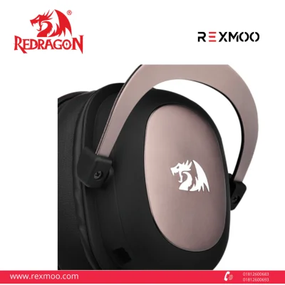 rexmoo Redragon H510 Zeus 7.1 Surround Sound Wired Gaming Headset