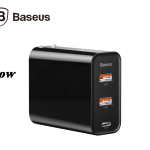 rexmoo BASEUS 60W PPS Three-port Quick Charge 4.0 3.0 PD 3.0 Fast Charger