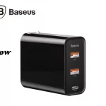 rexmoo BASEUS 60W PPS Three-port Quick Charge 4.0 3.0 PD 3.0 Fast Charger