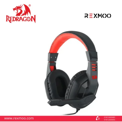 rexmoo Redragon Ares H120 Wired Gaming Headset