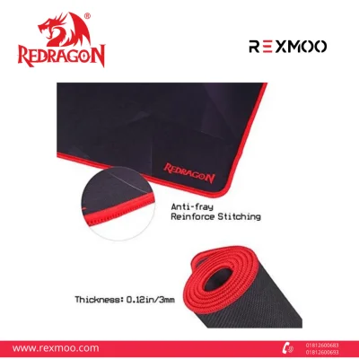 rexmoo Redragon Aquarius P015 Large Extended Mouse Pad