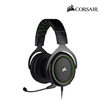 Rexmoo Corsair HS50 Pro Stereo 3.5mm Gaming Headphone (Green)