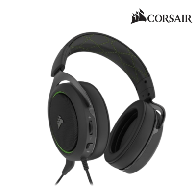 Rexmoo Corsair HS50 Pro Stereo 3.5mm Gaming Headphone (Green)