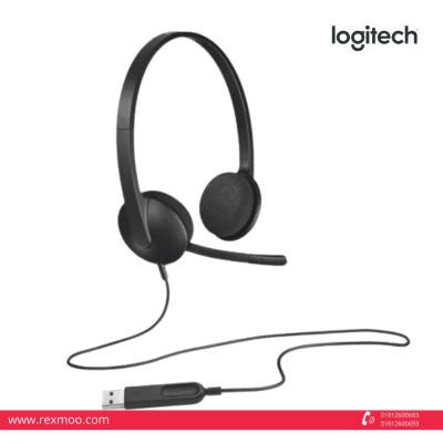 Rexmoo Logitech USB Headset H340