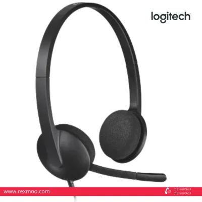 Rexmoo Logitech USB Headset H340