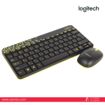 Rexmoo Logitech Combo Wireless MK240 grey