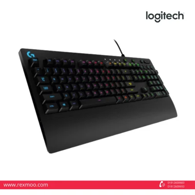 Rexmoo Logitech Gaming Keyboard G213 Prodigy RGB