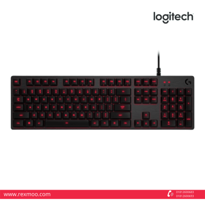 Rexmoo Logitech Gaming Keyboard G413 Mechanical Carbon