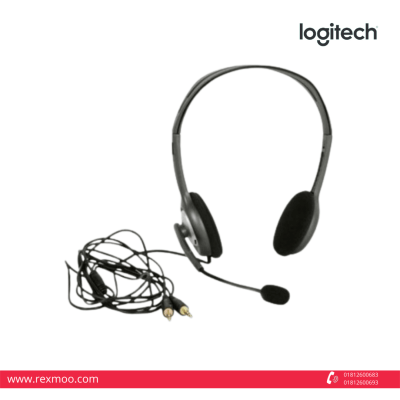 Rexmoo Logitech Headset H111(981-000588)