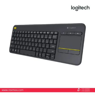 Rexmoo Logitech wireless keyboard K400 Plus Black (920-007165)