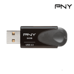 Rexmoo PNY 64GB USB 3.0 Turbo Attache4 Mobile Disk Drive