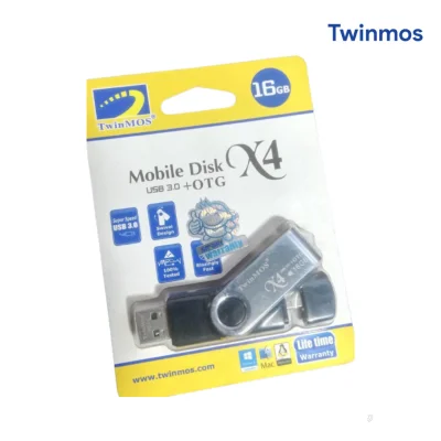 Rexmoo Twinmos 16GB USB 3.0 OTG Mobile Disk Drive X4 Premium