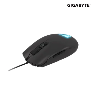 Rexmoo Gigabyte Aorus M2 7 Button USB RGB Gaming Mouse Black