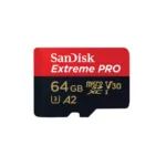 Rexmoo SanDisk Extreme Pro Micro SDXC UHS-I U3 A2 V30 64GB Memory Card