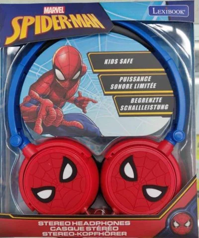 Rexmoo Marvel Spiderman Headphone For Kids